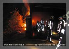 Foto behorende bij Schuurbrand en autobrand