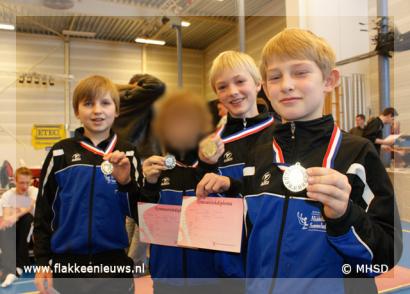 Foto behorende bij Medaille regen voor MH-SD turners