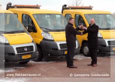 Foto behorende bij Nieuwe bestelwagens voor de gemeente Goedereede