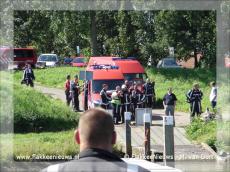 Foto behorende bij Hulpdiensten rukken uit voor auto in de haven 