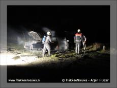 Foto behorende bij Oldtimer uitgebrand bij de Slikken