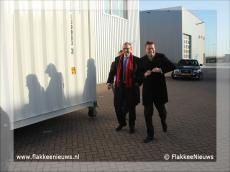 Foto behorende bij Staatssecretaris verzegelt Dirkslandse containers