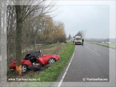 Foto behorende bij Eenzijdig ongeval Oudelandsedijk Middelharnis
