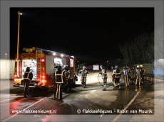 Foto behorende bij Middelbrand bij mileustraat Middelharnis