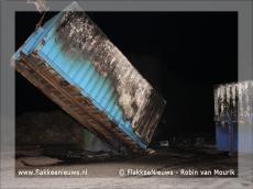 Foto behorende bij Middelbrand bij mileustraat Middelharnis