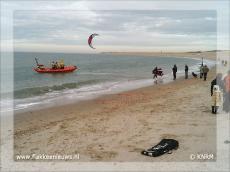 Foto behorende bij KNRM klaar voor kitesurfseizoen