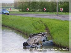 Foto behorende bij Auto te water bij Zuidelijke Randweg Middelharnis