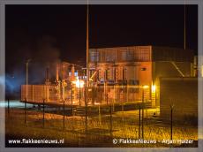 Foto behorende bij Brand bij verdeelstation Middelharnis Foto behorende bij Brand bij verdeelstation Middelharnis