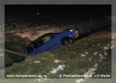 Foto behorende bij Auto te water op de N215