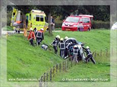 Foto behorende bij Bestuurder ernstig gewond door ongeval