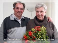 Foto behorende bij Wethouder Willy Heintjes bezoekt gouden echtpaar